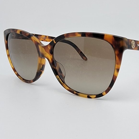 Versace Mod. 4281-A 5119/13 Honey Tortoise Frame Brown Lens Sunglasses Italy main image 13